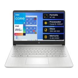 Notebook HP 14-DQ2030LA, Core i5-1135G7, 8GB, 256SSD, 14" HD, Win 11