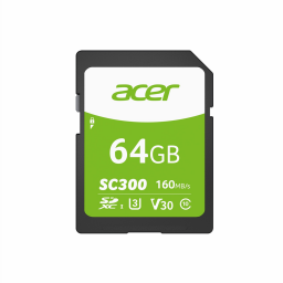 Memoria SD Acer 64 GB SC300 SDXC V30