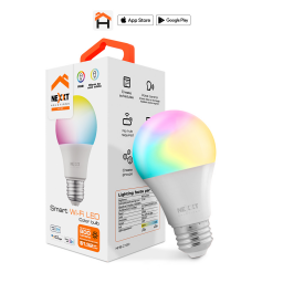 Lmpara LED Smart Wi-Fi Nexxt NHB-C120 RGB 9W Inteligente