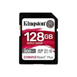Memoria SD Kingston 128 GB Canvas React Plus