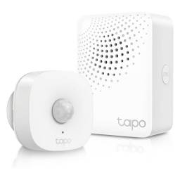 KIT de Alarma TAPO HUB H100 + Sensor de Movimiento T100 Inteligente