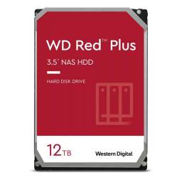 Disco Duro 3.5 WD Red Plus 12 TB Sata 3 WD120EFBX