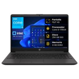 Notebook HP 250 G8, Core i3-1115G4, 8GB, 256SSD, 15,6" HD, Win 11 Pro