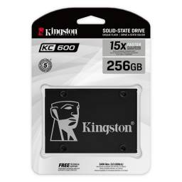 Disco Slido SSD 256 GB Kingston KC600 2.5 Sata 3