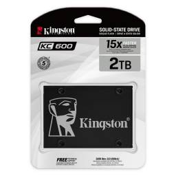 Disco Slido SSD 2 TB Kingston KC600 2.5" Sata 3