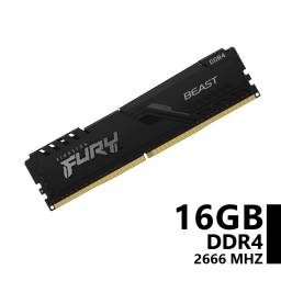 Memoria Kingston Fury Beast DDR4 16GB 2666 Mhz