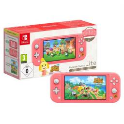 Consola Nintendo Switch Lite 5.5 de 32GB Animal Crossing Rosa