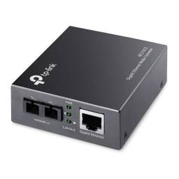 Convertidor de medios Fibra a Gigabit Ethernet TP-LINK MC210CS Monomodo 