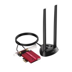Tarjeta Wifi 6E CUDY WE4000 PCI-E Tri Band AX5400 + Bluetooth 5.2