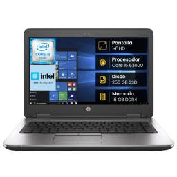Notebook HP Probook 640 G2 Core I5 6ta 16GB 256SSD 14" Win 10
