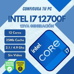 INTEL Core I7 12700F 12va Gen + Mother H610M (Configura tu PC)
