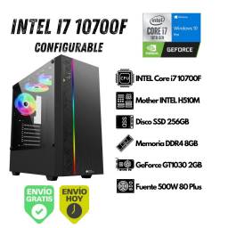 PC Gamer INTEL I7-10700F 8GB 240GB SSD GT1030 (Configurable) - K327