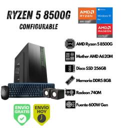 Equipo PC AMD Ryzen 5 8500G 8GB 240GB SSD (Configurable)