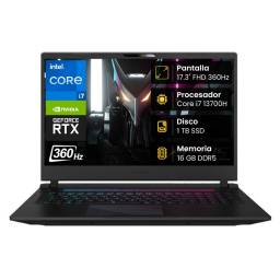 Notebook Gigabyte Core i7-13700H 16GB 1TB SSD 17.3" 360Hz RTX4080