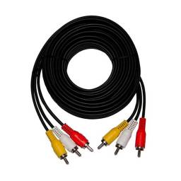 Cable AudioVideo 3 RCA MM 1.8m Blister DRACMA