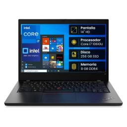 Notebook Lenovo ThinkPad L14 G1 Core i7-10610U 8GB 256SSD 14" Win 11 Pro