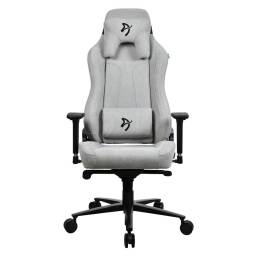 Silla Gamer Arozzi Profesional Vernazza Soft Fabric Light Grey