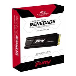 Disco Slido SSD 4 TB Kingston FURY Renegade M.2 NVMe C/Disipador