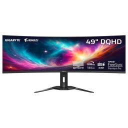 Monitor Gamer Aorus CO49DQ OLED 49" Dual QHD 144Hz - HDMIx2, DP