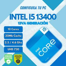 INTEL Core I5 13400 13va Gen UHD 730 + Mother H610M (Configura tu PC)