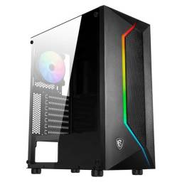 Gabinete MSI MAG Vampiric 100R Vidrio Templado Negro (Sin Fuente)