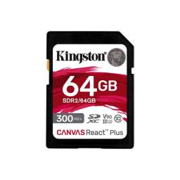 Memoria SD Kingston 64 GB Canvas React Plus