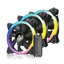 Fan Cooler Antec Neon 12 ARGB 120x120x25 mm (KIT 3 Unidades)