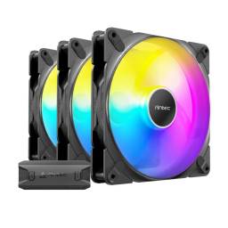 Fan Cooler Antec Tranquil ARGB 140x140x25 mm (KIT 3 Unidades)