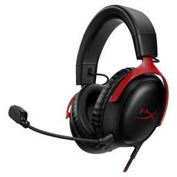 Auriculares Gamer Hyperx Cloud III PC/Consola Negro/Rojo