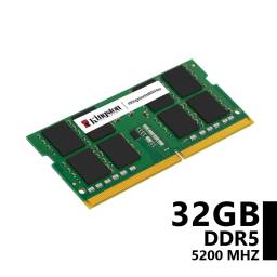 Memoria Kingston Sodimm DDR5 32 GB 5200 Mhz