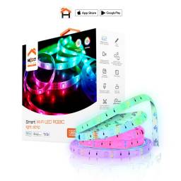 Tira LED Inteligente Nexxt NHB-S613 Multicolor WiFi 5 Mts