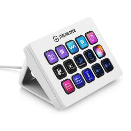 Teclado Elgato Stream Deck MK.2 15 Botones Programables Blanco