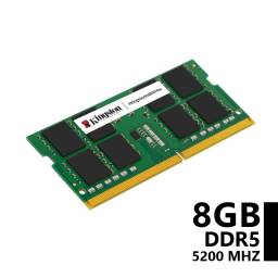 Memoria Kingston Sodimm DDR5 8 GB 5200 Mhz