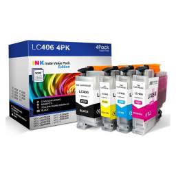 Pack Cartuchos Originales Brother LC406 4 Colores pMFC-J6955DW