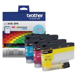 Pack Cartuchos Originales Brother LC406 3 Colores pMFC-J6955DW