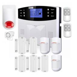 KIT de Alarma Tuya Smart TS980 WiFi 4GLTE + 3 PIR + 5 Mag + Sirena