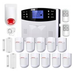 KIT de Alarma Tuya Smart TS980 WiFi 4GLTE + 10 PIR + 2 Mag + Sirena