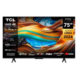 Televisor LED Smart TV TCL 75P755 75 4K UHD AiPQ Google TV