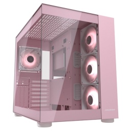 Gabinete Cougar FV150  Rosado 4 Fanes ARGB (Sin Fuente)
