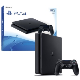 Consola Playstation 4 500GB Slim Negra + Control