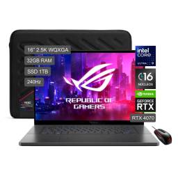 Notebook Asus Rog Zephyrus G16 Ultra 9 32GB 1TB 16" 2.5K RTX4070