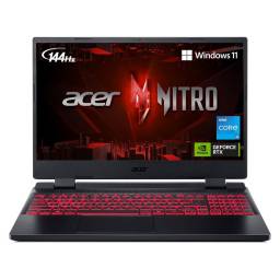 Notebook Acer Nitro Core i5-12500H 8GB 1TB SSD 15.6" 144Hz RTX3050