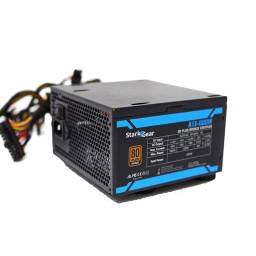 Fuente StarkGear 600W Reales 80 Plus Bronce