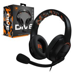 Auricular Cougar Dive 3.5mm Plegable PC/Consolas/Celulares
