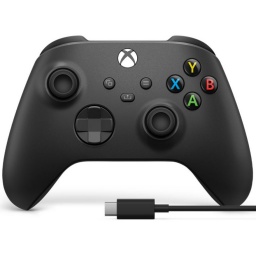 Joystick Original Inalmbrico XBOX Series Negro + Cable USB-C