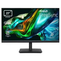Monitor Acer V277E 27 Full HD 100Hz - VGA, HDMI, DP