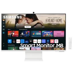 Monitor Samsung Smart M8 32 4K Cmara y Sistema Tizen