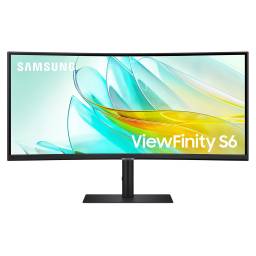 Monitor Samsung Curvo ViewFinity S6 34 UWQHD 100Hz - USB-C, HDMI, DP