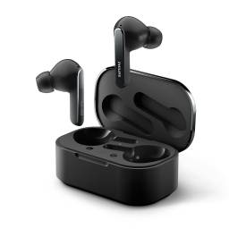 Auriculares Philips TAT5506 TWS Bluetooth Base de Carga Negros
