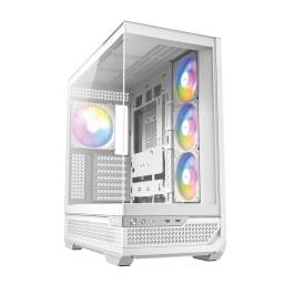 Gabinete Gamer Antec C7 Vidrio Templado 4 Fanes ARGB Blanco (Sin Fuente)